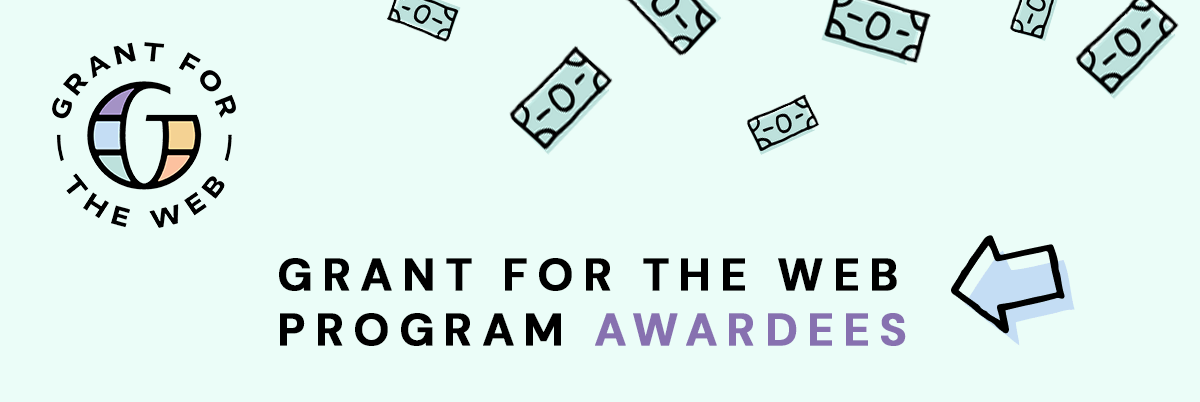 Grant for the Web program awardees